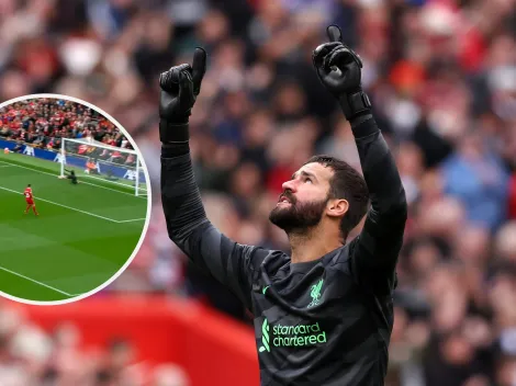¡TAPADÓN! Alisson Becker impide el primero de West Ham