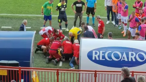 Susto en la Serie C por el entrenador, Matteo Abbate