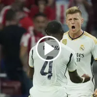 Kroos humilló a Llorente y anotó un golazo para el descuento de Real Madrid