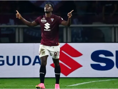 Zapata coloca sello colombiano para dar la igualdad a Torino frente a Roma
