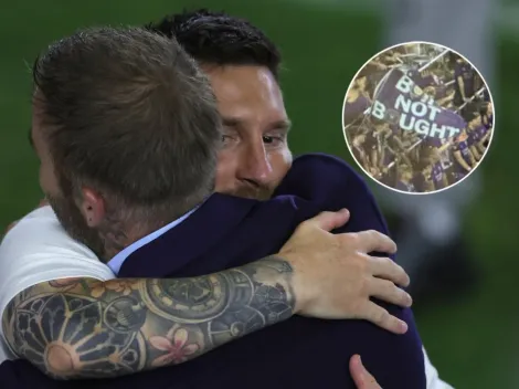 La hinchada de Orlando City se acordó de Messi con un mensaje contra Inter Miami