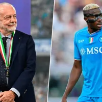 Presidente de Napoli bajo investigación por el fichaje de Osimhen
