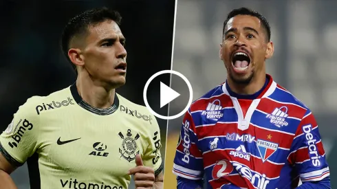 Corinthians vs. Fortaleza por la Sudamericana.