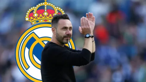 Roberto De Zerbi sería uno de los apuntados del Real Madrid para suplantar a Carlo Ancelotti en caso de que deje su cargo en junio del 2024. Getty Images.