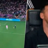 La reacción de Messi al golazo de Houston en la final de US Open Cup