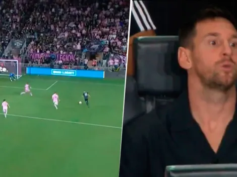 La reacción de Messi al golazo de Houston en la final de US Open Cup