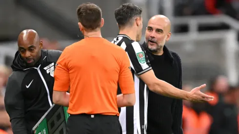 Pep Guardiola vs. Newcastle.