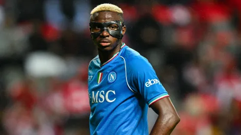 Victor Osimhen, en el centro de la polémica en Napoli.