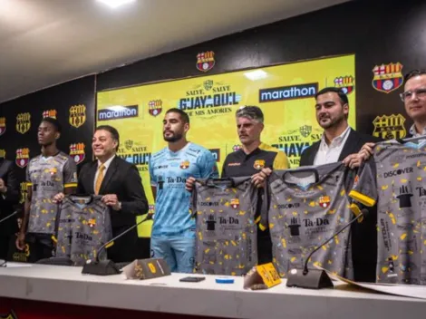 Al estilo europeo: Barcelona SC revela un nuevo detalle en su camiseta
