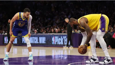LeBron James y Stephen Curry