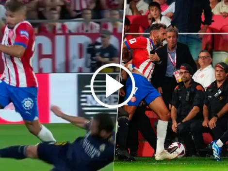 ¡Todo mal! Nacho pegó una criminal patada y casi se va de manos con Stuani