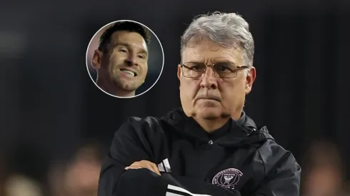 Lionel Messi y Gerardo Martino.