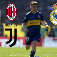 Ojeadores del Madrid, Milan y Juventus siguieron a Barco vs. River