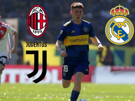 Ojeadores del Madrid, Milan y Juventus siguieron a Barco vs. River