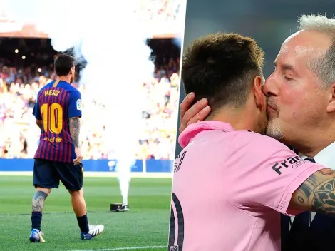 La promesa que Jorge Más le hizo a Messi sobre el homenaje del Barcelona