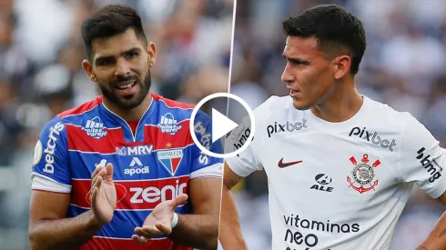 Fortaleza vs. Corinthians por la Copa Sudamericana.