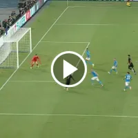 Napoli se durmió en la salida y Vinícius Júnior lo aprovechó para el empate (VIDEO)