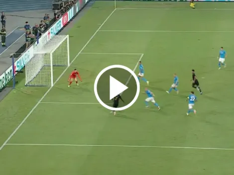 Napoli se durmió en la salida y Vinícius Júnior lo aprovechó para el empate (VIDEO)