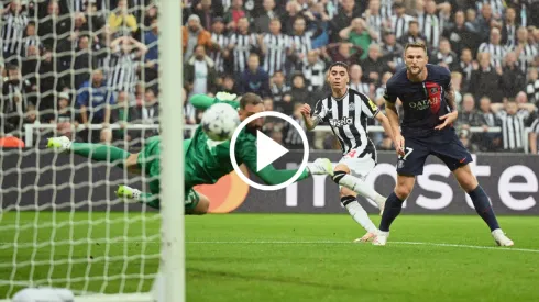 El zurdazo de Miguel Almirón para vencer a Donnarummma.