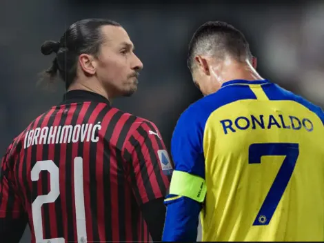 Zlatan Ibrahimović lanza un dardo a Cristiano Ronaldo por su partida a Arabia