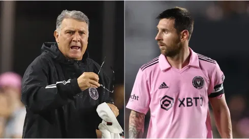 Gerardo Martino y Lionel Messi.