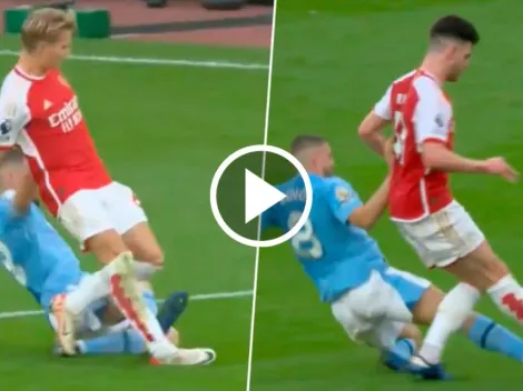 ¿ERA ROJA? Polémica por los patadones de Kovacic sobre Odegaard y Rice