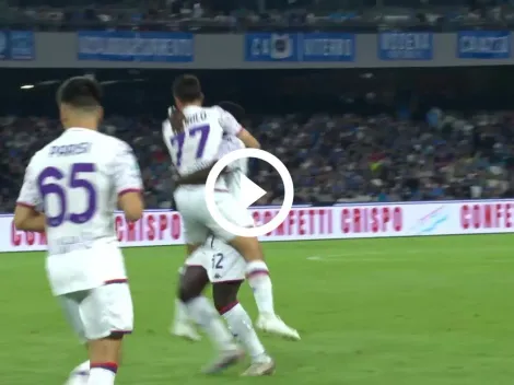 Brekalo golpea al Napoli de visita: Lo gana Fiorentina 1-0