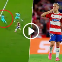VIDEO  Zaragoza le quebró la cadera a Koundé y le metió un golazo a Barcelona