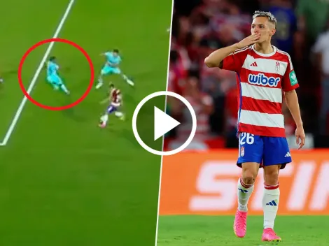 VIDEO | Zaragoza le quebró la cadera a Koundé y le metió un golazo a Barcelona