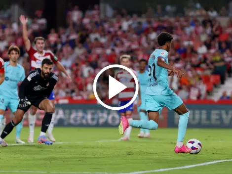 VIDEO | ¡Solo 16 años! Lamine Yamal anota su primer gol para Barcelona