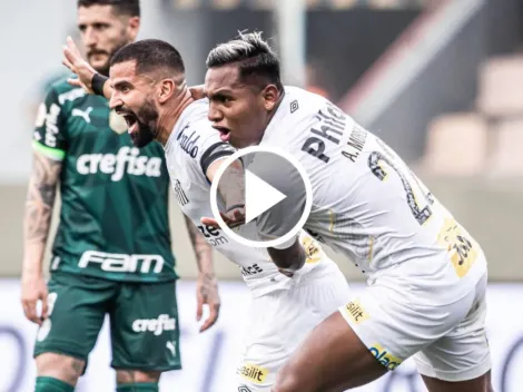 Tomás Rincón anotó en la remontada de Santos
