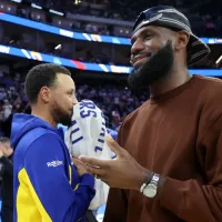 Video: Se reveló qué le dijo LeBron a Curry al final de Lakers vs. Warriors