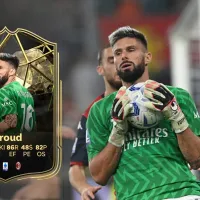 Olivier Giroud recibe una carta especial de portero en el Ultimate Team del EA FC 24