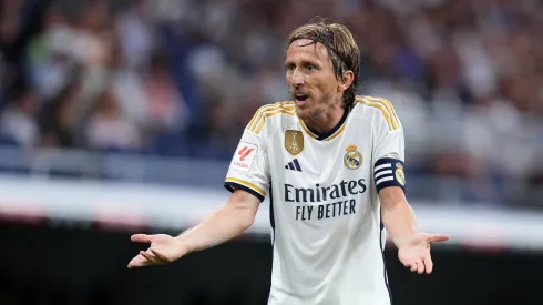 Luka Modric reclama por más minutos en Real Madrid.
