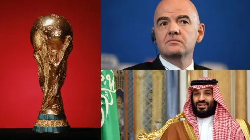 Mundial, Gianni Infantino y Mohamed Bin Salman.