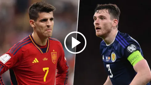 España vs. Escocia por las Eliminatorias para la EURO.