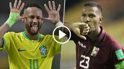 Brasil vs. Venezuela por las Eliminatorias.