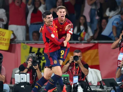 ¡Apareció Morata! Gol clave para destrabar el partido contra Escocia