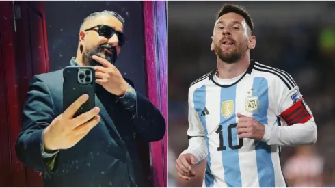 Álvaro Morales vs. Lionel Messi.