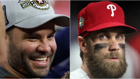 José Altuve y Bryce Harper