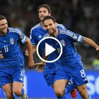 Doblete de Berardi ilusiona a Italia con llegar a la Euro