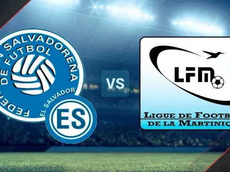 Dónde VER El Salvador vs. Martinica EN VIVO por la Concacaf Nations League 2023: horario y canal de TV