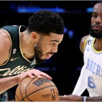 La pelea histórica entre Lakers de LeBron y Celtics de Tatum para 2023