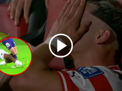 Fea lesión de Ramón Sosa en el Paraguay vs. Bolivia