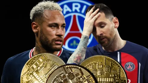 Neymar y Leo Messi en PSG.