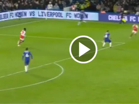 (VIDEO) Gran error de Robert Sánchez y Enzo Fernández para el gol de Arsenal