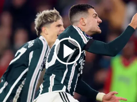 Golazo de Dalot le dio un triunfo clave a Manchester United