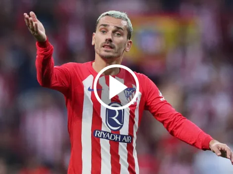 VIDEO | Triplete de Griezmann para Atlético de Madrid con un inexplicable gol
