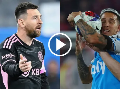 Video: Así reaccionó Messi ante la provocación de Enzo Copetti