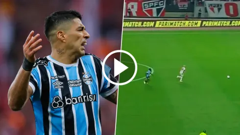 Suárez fue titular en la derrota ante São Paulo.